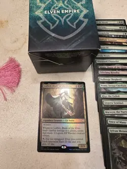 Elven Empire Magic The Gathering Precon Commander Deck Complete - Image 2