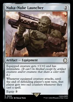 Nuka-Nuke Launcher Surge Foil - PIP 0666 - NM - MTG Magic - Image 1