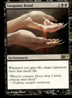 Magic 2010 (M10) #111 Sanguine Bond - Image 1