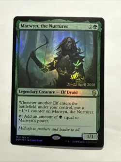 Marwyn, the Nurturer - Prerelease Foil - MtG - Dominaria DOM - NM/VSP - Image 1
