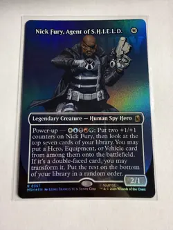 Marvel Super Heroes Magic: The Gathering Nick Fury - Image 1