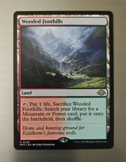 Wooded Foothills - Modern Horizons 3 - MH3 - #236 - NM - FREE SHIPPING - Image 1