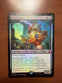 M.O.D.O.K. Marvel Super Heroes Mythic Rare Magic The Gathering - Image 1