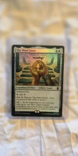 WotC The Mind Stone Marvel Super Heroes Full Art Foil Mythic EN - Image 1
