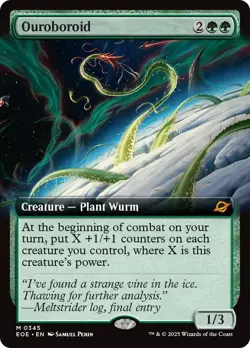 Ouroboroid (Extended Art) [Edge of Eternities] Foil Near Mint - Image 1