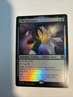 Soul Stone FOIL Marvel's Spider-Man MTG Magic Never Played - Image 5