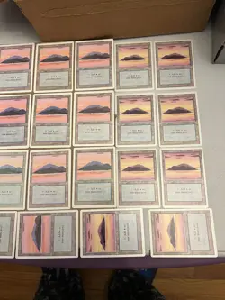 Mtg Revised Islands Lot (41) LP Magic The Gathering - Image 5