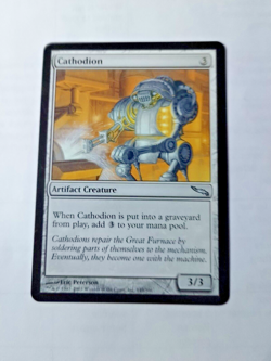 MTG Cathodion Mirrodin 149/306 Regular Uncommon - Edge Wear - See Pics - Image 1