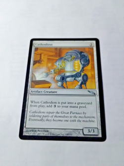 MTG Cathodion Mirrodin 149/306 Regular Uncommon - Edge Wear - See Pics - Image 2