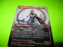 MTG Lightning, Army of One (0320) (Borderless) Final Fantasy Regular - Image 1