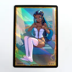 NESSA Waifu Anime Card LIMITED 1/1 Custom TCG Holo Goddess Story ACG T09875 - Image 1