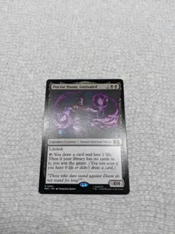 Doctor Doom, Unrivaled MTG Marvels Superheroes MSC 0654 NM English Regular - Image 1