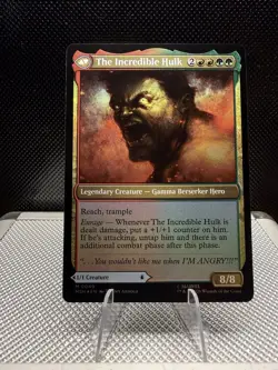 Bruce Banner / The Incredible Hulk Marvel Super Heroes Mythic Foil 0049 - Image 2