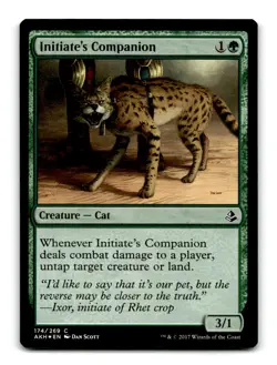 Initiate's Companion 174 Common Amonkhet MTG Foil NM/M ~A12-64 - Image 1