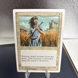 Swords to Plowshares (HP) Anthologies ATH Magic MTG - Image 1