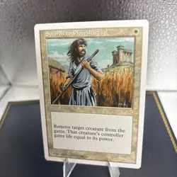 Swords to Plowshares (HP) Anthologies ATH Magic MTG - Image 2