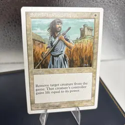 Swords to Plowshares (HP) Anthologies ATH Magic MTG - Image 3