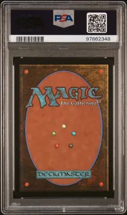 2023 MTG Jurassic World Collection Blue, Loyal Raptor Embossed PSA 8 - Image 2