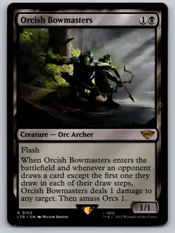 Orcish Bowmasters R Universes Beyond: The Lord of the Rings 103 NM - Image 1