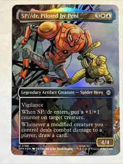SP dr, Piloted by Peni (Borderless) Marvel's Spider-Man Foil - Image 1