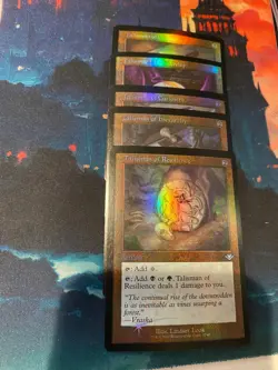 MTG Modern Horizons 2 Complete Set of Talisman Retro Frame Foil - Image 1