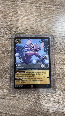 Disney Lorcana Winterspell #191/204 Legendary Angel Experiment 624 NM - Image 1