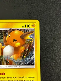 Raichu 41/147 - Burning Shadows Exclusive Cosmos Holo Rare Pokemon TCG Card LP - Image 4