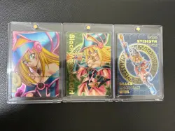 Yu-Gi-Oh Dungeon Dice Monsters Black Dark Magician Girl DDM 3 Card SR UR r# - Image 1