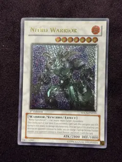 Yu-Gi-Oh! TCG Nitro Warrior TDGS-EN039 (1st Edition, Ultimate Rare) - LP - Image 5