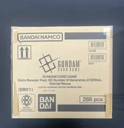 BANDAI Gundam Eternal Nexus EB-01 English Sealed Booster Box Case Of 12 - Image 1