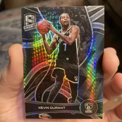 1/1 Kevin Durant 2021 Panini Spectra Black #7 - Nets, One Of One, 1 Of 1 Card!!! - Image 1