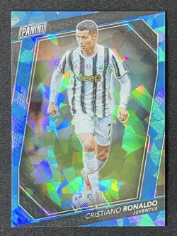 Cristiano Ronaldo 2023 Panini The National VIP Gold Pack Blue Ice /149 #72 - Image 1