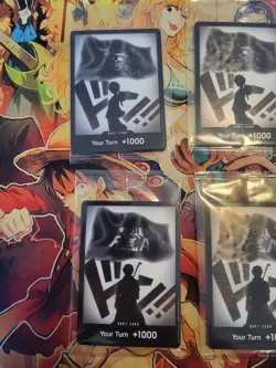 2x Luffy DON!! Card (Special DON!! Set Vol. 1) One Piece Promo Foil plus More! - Image 4