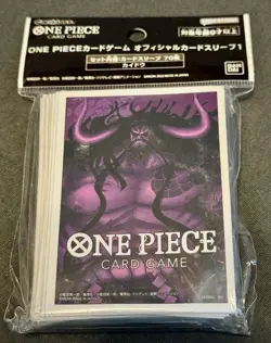 Kaido 70 Sleeves One Piece Card TCG Game Official Bandai Japan - Image 1