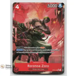 One Piece Roronoa Zoro (Parallel) ST21-015 Starter Deck EX: Gear 5 NM - Image 1
