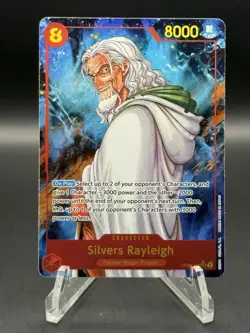 Silvers Rayleigh OP08-118 - One Piece Two Legends SEC Alt Art English - Image 1