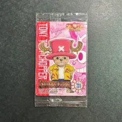 M3077 INSANELY RARE Chopper No.7 SEALED 2005 One Piece Ice Card Wafer BANDAI J30 - Image 1