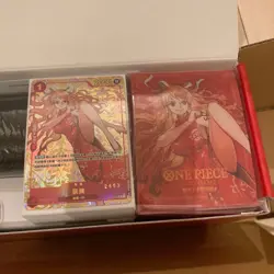 One Piece Card Game Chinese Nami Red 1st Anniversary Exclusive Gift Box Sealed - Image 2