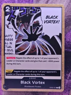 Black Vortex (Reprint) OP09-097 Premium Booster -The Best- Vol. 2 One Piece NM - Image 1