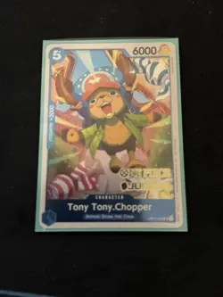 CANDY LAND Tony Tony.Chopper Judge Vol. 7 STAMPED One Piece PROMO OP11-053 NM! - Image 1