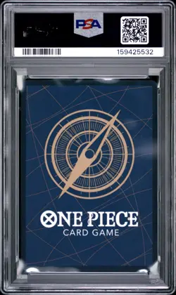 2025 ONE PIECE PROMOS #109 MONKEY D. LUFFY ILLUSTRATION BOX VOL. 3 PSA 10 - Image 2