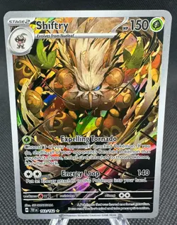 2024 Shiftry Illustration Rare 163/162 Temporal Forces S&V Pokemon - Image 1