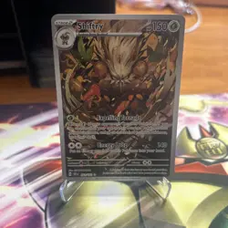 2024 Shiftry Illustration Rare 163/162 Temporal Forces S&V Pokemon - Image 1