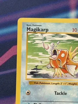 Magikarp 35/102 Shadowless Base Set Pokemon Card WOTC 1999 NM Vintage Rare - Image 2
