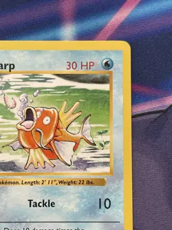Magikarp 35/102 Shadowless Base Set Pokemon Card WOTC 1999 NM Vintage Rare - Image 3