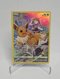 Eevee TG11/TG30 Brilliant Stars Trainer Gallery Pokemon Card TCG - Image 1