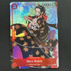 Nico Robin ST01-008 Gift Collection Promo 2023 One Piece TCG Card - Image 1