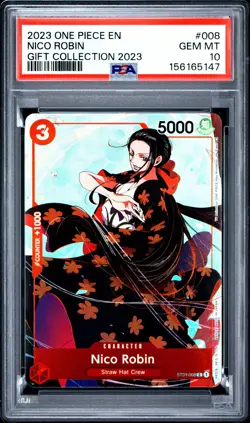 2023 ONE PIECE GIFT COLLECTION 2023 #008 NICO ROBIN PSA 10 - Image 1