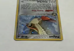 Pokemon Pidgeot Card 2/17 Promo Holo Rare LP Pop Series 2 Light Play TCG 2005 - Image 4