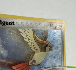 Pokemon Pidgeot Card 2/17 Promo Holo Rare LP Pop Series 2 Light Play TCG 2005 - Image 5